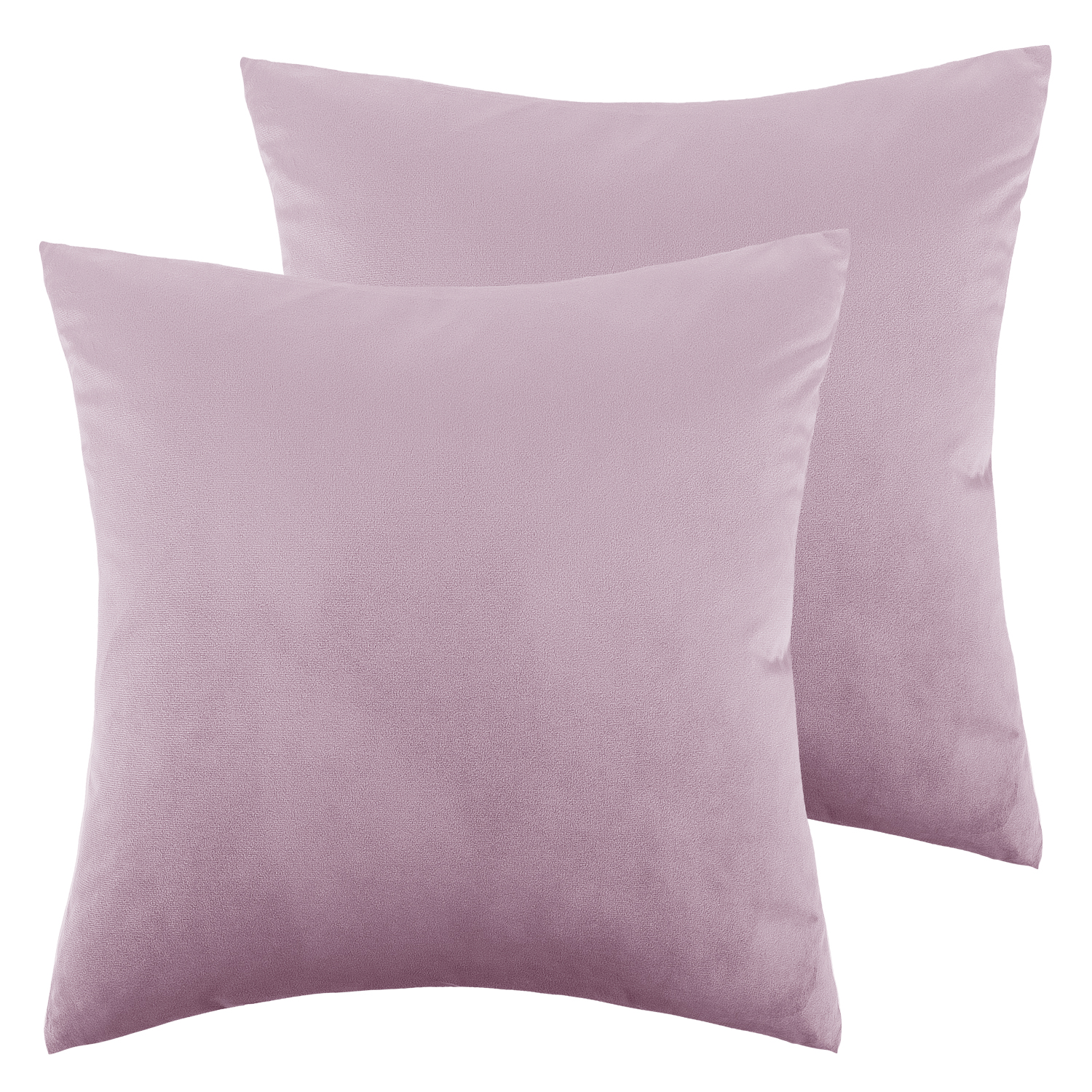 Solid Color Square Pillow Case Soft Velvet Cushion Cover for Home Sofa Car Decor